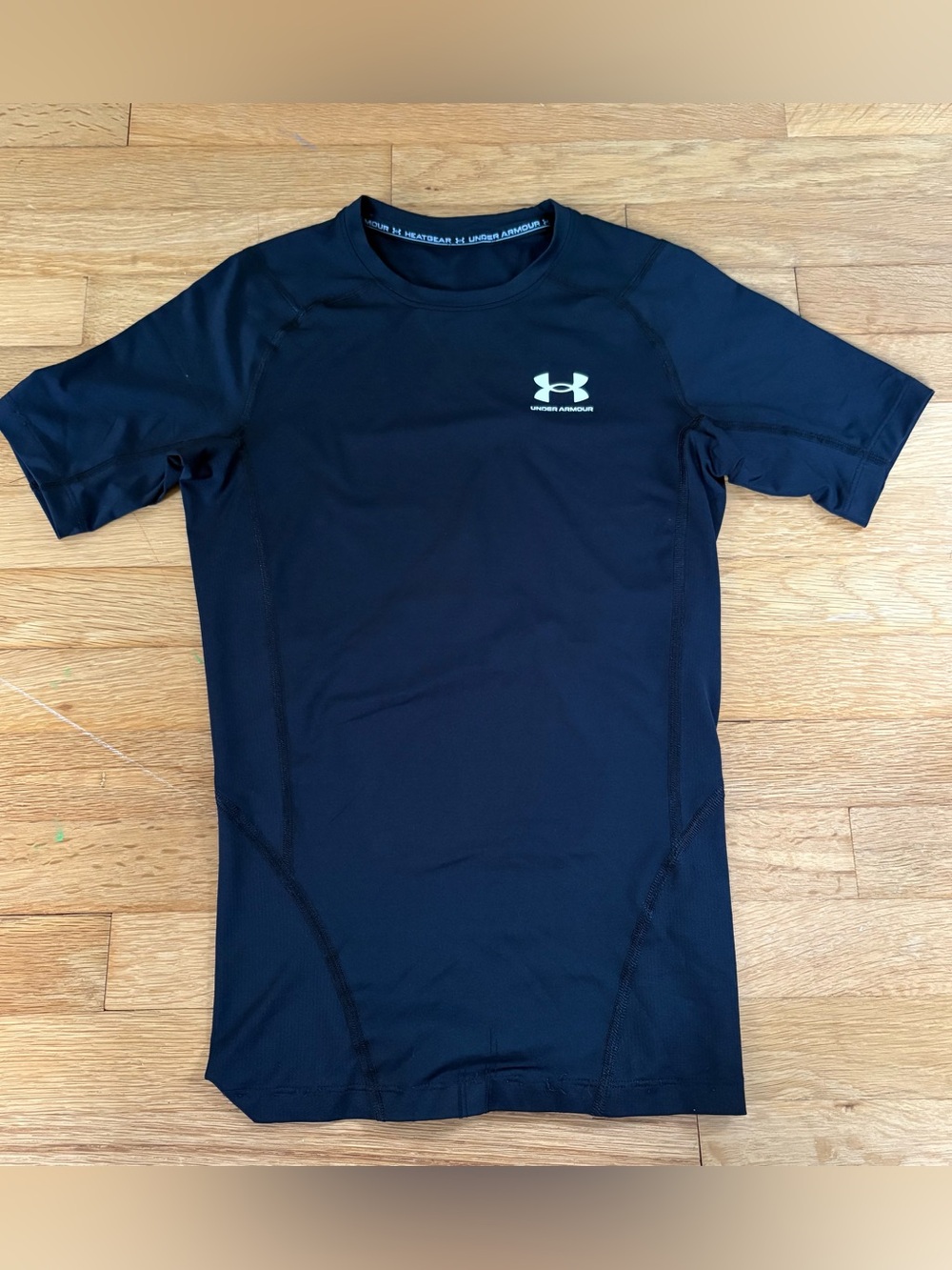 Under Armour Black Short Sleeve Compression Top